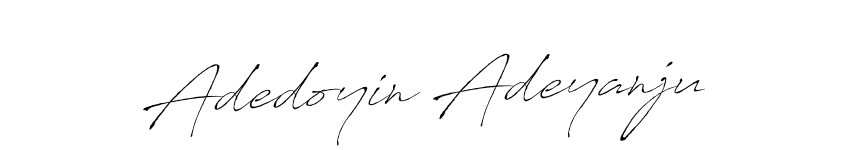 Design your own signature with our free online signature maker. With this signature software, you can create a handwritten (Antro_Vectra) signature for name Adedoyin Adeyanju. Adedoyin Adeyanju signature style 6 images and pictures png