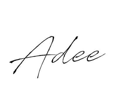 Also we have Adee name is the best signature style. Create professional handwritten signature collection using Antro_Vectra autograph style. Adee signature style 6 images and pictures png