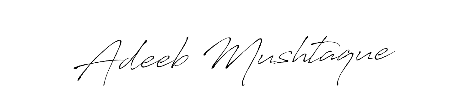 Also You can easily find your signature by using the search form. We will create Adeeb Mushtaque name handwritten signature images for you free of cost using Antro_Vectra sign style. Adeeb Mushtaque signature style 6 images and pictures png