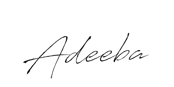 Once you've used our free online signature maker to create your best signature Antro_Vectra style, it's time to enjoy all of the benefits that Adeeba name signing documents. Adeeba signature style 6 images and pictures png