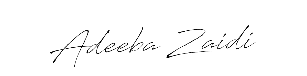 You can use this online signature creator to create a handwritten signature for the name Adeeba Zaidi. This is the best online autograph maker. Adeeba Zaidi signature style 6 images and pictures png