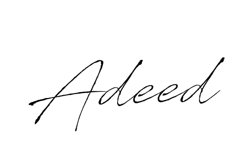You should practise on your own different ways (Antro_Vectra) to write your name (Adeed) in signature. don't let someone else do it for you. Adeed signature style 6 images and pictures png