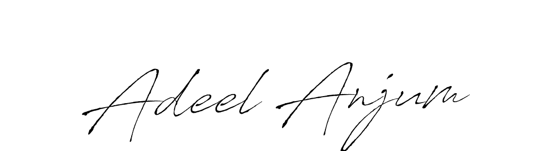 This is the best signature style for the Adeel Anjum name. Also you like these signature font (Antro_Vectra). Mix name signature. Adeel Anjum signature style 6 images and pictures png