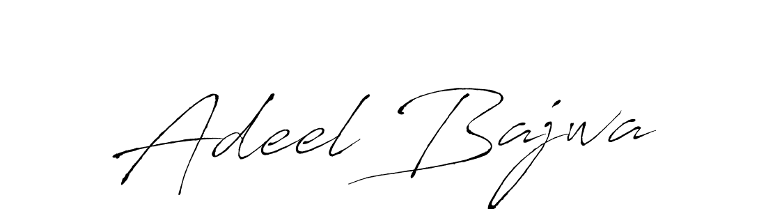 Also we have Adeel Bajwa name is the best signature style. Create professional handwritten signature collection using Antro_Vectra autograph style. Adeel Bajwa signature style 6 images and pictures png