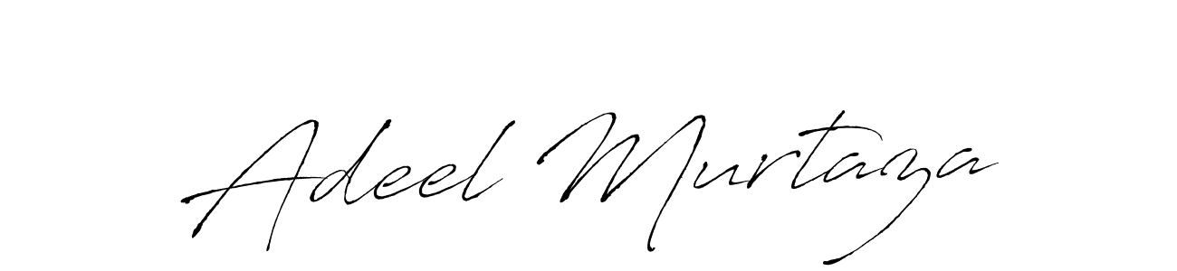 Adeel Murtaza stylish signature style. Best Handwritten Sign (Antro_Vectra) for my name. Handwritten Signature Collection Ideas for my name Adeel Murtaza. Adeel Murtaza signature style 6 images and pictures png