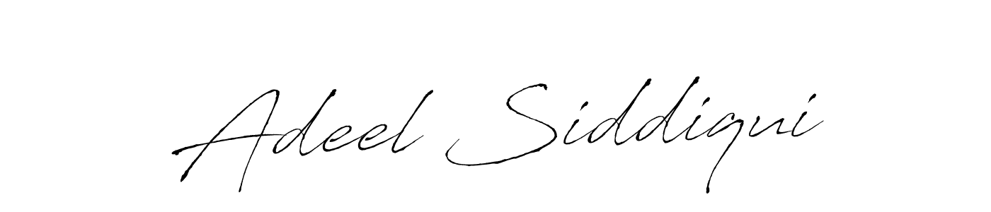 Adeel Siddiqui stylish signature style. Best Handwritten Sign (Antro_Vectra) for my name. Handwritten Signature Collection Ideas for my name Adeel Siddiqui. Adeel Siddiqui signature style 6 images and pictures png
