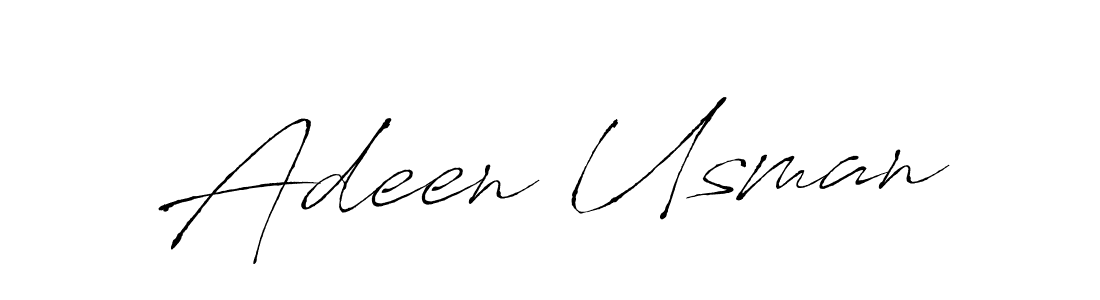 Make a short Adeen Usman signature style. Manage your documents anywhere anytime using Antro_Vectra. Create and add eSignatures, submit forms, share and send files easily. Adeen Usman signature style 6 images and pictures png