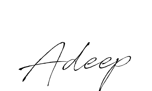 Also we have Adeep name is the best signature style. Create professional handwritten signature collection using Antro_Vectra autograph style. Adeep signature style 6 images and pictures png