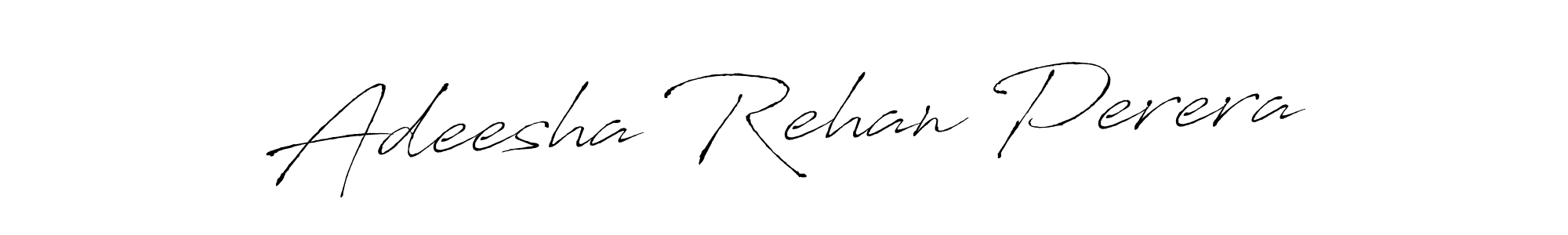 Also we have Adeesha Rehan Perera name is the best signature style. Create professional handwritten signature collection using Antro_Vectra autograph style. Adeesha Rehan Perera signature style 6 images and pictures png