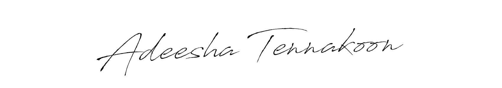 It looks lik you need a new signature style for name Adeesha Tennakoon. Design unique handwritten (Antro_Vectra) signature with our free signature maker in just a few clicks. Adeesha Tennakoon signature style 6 images and pictures png