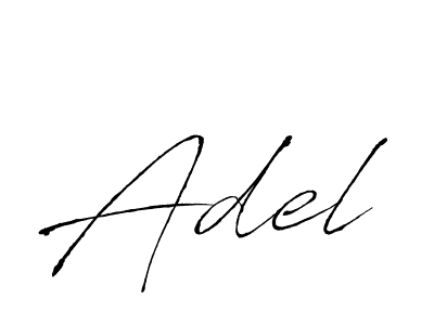 How to make Adel signature? Antro_Vectra is a professional autograph style. Create handwritten signature for Adel name. Adel signature style 6 images and pictures png
