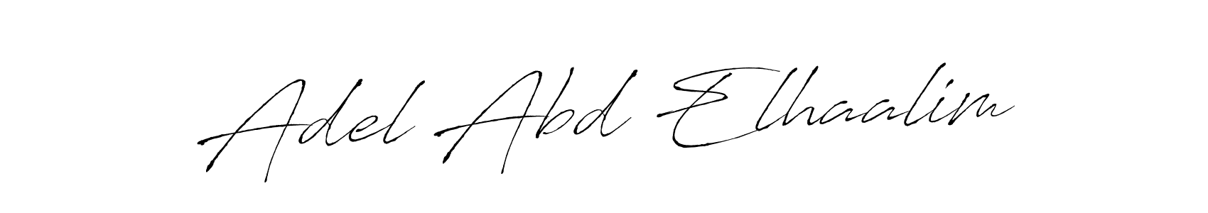 Adel Abd Elhaalim stylish signature style. Best Handwritten Sign (Antro_Vectra) for my name. Handwritten Signature Collection Ideas for my name Adel Abd Elhaalim. Adel Abd Elhaalim signature style 6 images and pictures png