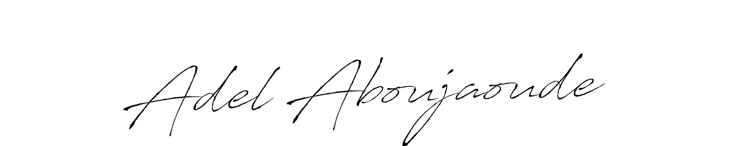 Here are the top 10 professional signature styles for the name Adel Aboujaoude. These are the best autograph styles you can use for your name. Adel Aboujaoude signature style 6 images and pictures png