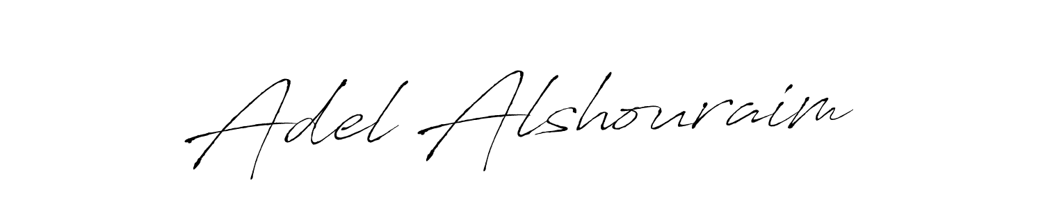 How to make Adel Alshouraim signature? Antro_Vectra is a professional autograph style. Create handwritten signature for Adel Alshouraim name. Adel Alshouraim signature style 6 images and pictures png
