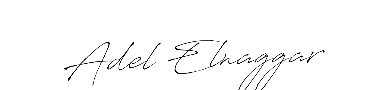 Make a beautiful signature design for name Adel Elnaggar. With this signature (Antro_Vectra) style, you can create a handwritten signature for free. Adel Elnaggar signature style 6 images and pictures png