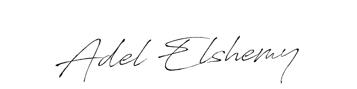 Make a beautiful signature design for name Adel Elshemy. With this signature (Antro_Vectra) style, you can create a handwritten signature for free. Adel Elshemy signature style 6 images and pictures png