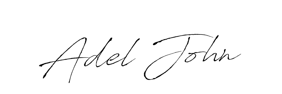 Use a signature maker to create a handwritten signature online. With this signature software, you can design (Antro_Vectra) your own signature for name Adel John. Adel John signature style 6 images and pictures png