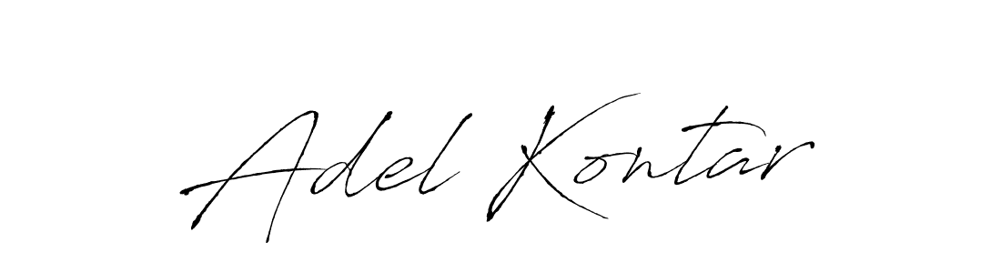 You can use this online signature creator to create a handwritten signature for the name Adel Kontar. This is the best online autograph maker. Adel Kontar signature style 6 images and pictures png