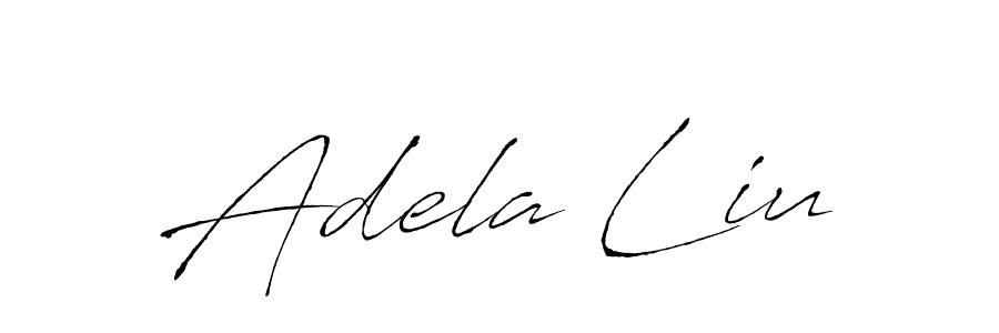 Create a beautiful signature design for name Adela Liu. With this signature (Antro_Vectra) fonts, you can make a handwritten signature for free. Adela Liu signature style 6 images and pictures png