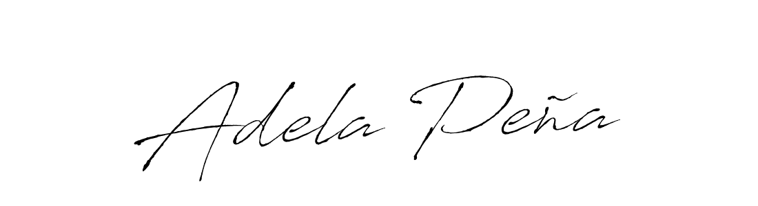 You can use this online signature creator to create a handwritten signature for the name Adela Peña. This is the best online autograph maker. Adela Peña signature style 6 images and pictures png