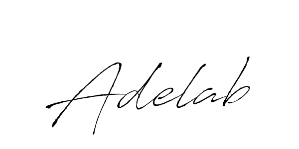 Make a beautiful signature design for name Adelab. With this signature (Antro_Vectra) style, you can create a handwritten signature for free. Adelab signature style 6 images and pictures png