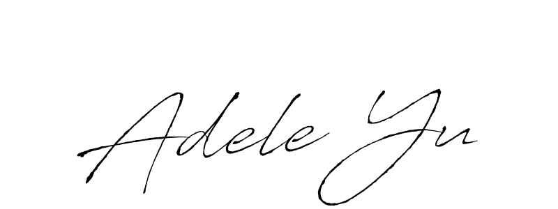 How to Draw Adele Yu signature style? Antro_Vectra is a latest design signature styles for name Adele Yu. Adele Yu signature style 6 images and pictures png
