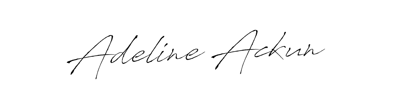 Antro_Vectra is a professional signature style that is perfect for those who want to add a touch of class to their signature. It is also a great choice for those who want to make their signature more unique. Get Adeline Ackun name to fancy signature for free. Adeline Ackun signature style 6 images and pictures png