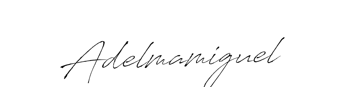 Antro_Vectra is a professional signature style that is perfect for those who want to add a touch of class to their signature. It is also a great choice for those who want to make their signature more unique. Get Adelmamiguel name to fancy signature for free. Adelmamiguel signature style 6 images and pictures png