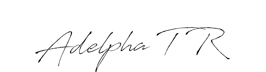 Also You can easily find your signature by using the search form. We will create Adelpha T R name handwritten signature images for you free of cost using Antro_Vectra sign style. Adelpha T R signature style 6 images and pictures png