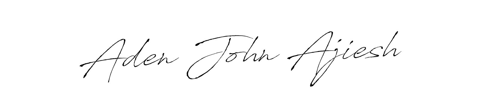 How to Draw Aden John Ajiesh signature style? Antro_Vectra is a latest design signature styles for name Aden John Ajiesh. Aden John Ajiesh signature style 6 images and pictures png
