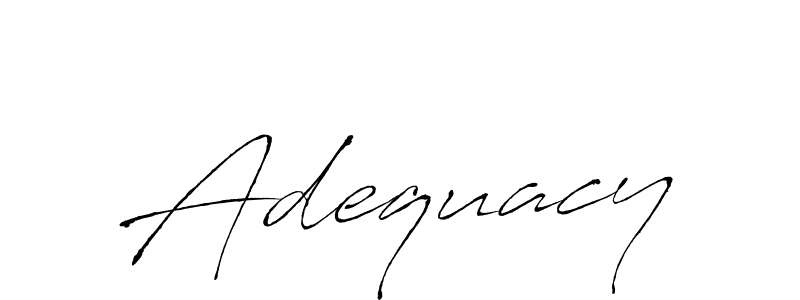 Design your own signature with our free online signature maker. With this signature software, you can create a handwritten (Antro_Vectra) signature for name Adequacy. Adequacy signature style 6 images and pictures png