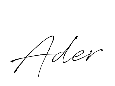 How to Draw Ader signature style? Antro_Vectra is a latest design signature styles for name Ader. Ader signature style 6 images and pictures png