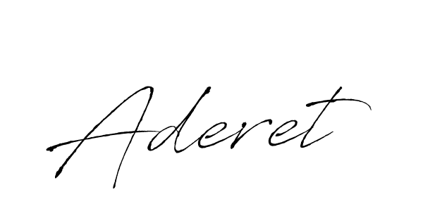 Aderet stylish signature style. Best Handwritten Sign (Antro_Vectra) for my name. Handwritten Signature Collection Ideas for my name Aderet. Aderet signature style 6 images and pictures png