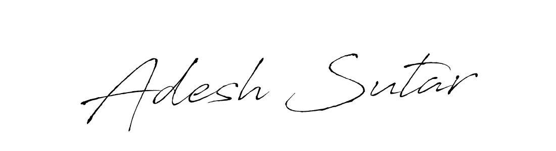 Here are the top 10 professional signature styles for the name Adesh Sutar. These are the best autograph styles you can use for your name. Adesh Sutar signature style 6 images and pictures png