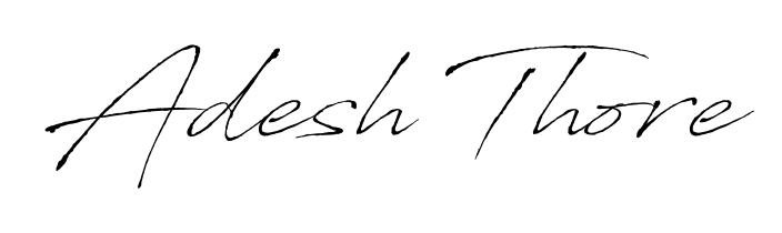 How to Draw Adesh Thore signature style? Antro_Vectra is a latest design signature styles for name Adesh Thore. Adesh Thore signature style 6 images and pictures png