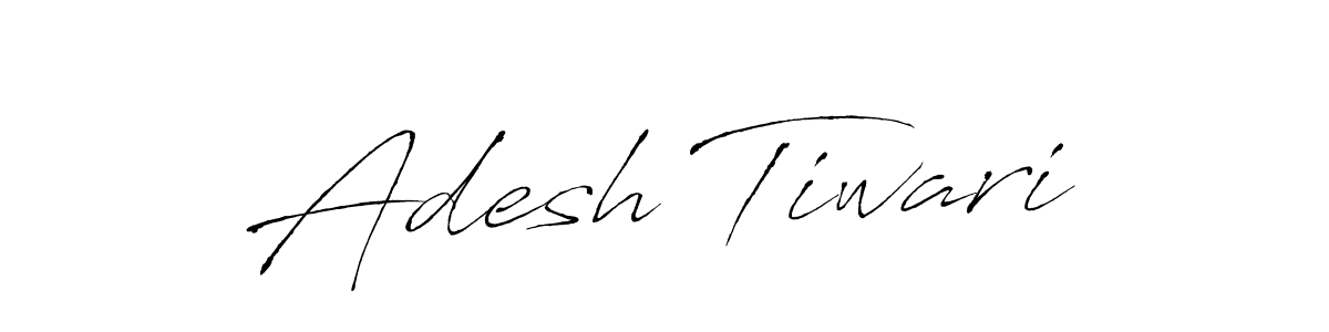 The best way (Antro_Vectra) to make a short signature is to pick only two or three words in your name. The name Adesh Tiwari include a total of six letters. For converting this name. Adesh Tiwari signature style 6 images and pictures png