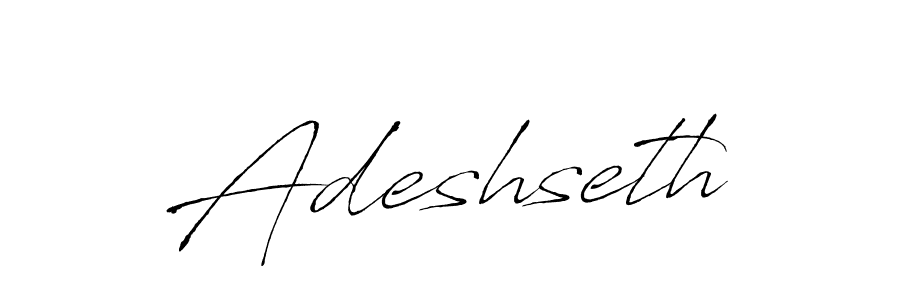 Adeshseth stylish signature style. Best Handwritten Sign (Antro_Vectra) for my name. Handwritten Signature Collection Ideas for my name Adeshseth. Adeshseth signature style 6 images and pictures png