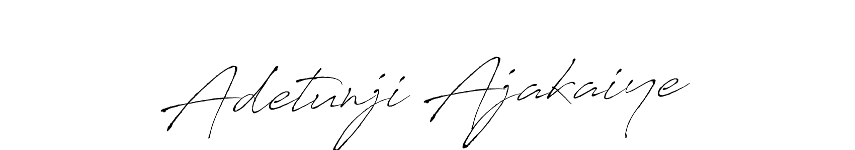 Use a signature maker to create a handwritten signature online. With this signature software, you can design (Antro_Vectra) your own signature for name Adetunji Ajakaiye. Adetunji Ajakaiye signature style 6 images and pictures png