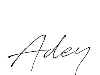 Use a signature maker to create a handwritten signature online. With this signature software, you can design (Antro_Vectra) your own signature for name Adey. Adey signature style 6 images and pictures png