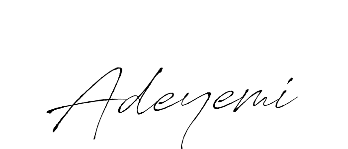 Create a beautiful signature design for name Adeyemi. With this signature (Antro_Vectra) fonts, you can make a handwritten signature for free. Adeyemi signature style 6 images and pictures png