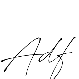 Adf stylish signature style. Best Handwritten Sign (Antro_Vectra) for my name. Handwritten Signature Collection Ideas for my name Adf. Adf signature style 6 images and pictures png