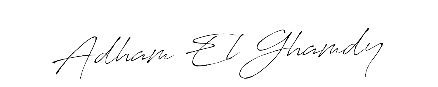 How to Draw Adham El Ghamdy signature style? Antro_Vectra is a latest design signature styles for name Adham El Ghamdy. Adham El Ghamdy signature style 6 images and pictures png