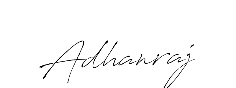 How to make Adhanraj signature? Antro_Vectra is a professional autograph style. Create handwritten signature for Adhanraj name. Adhanraj signature style 6 images and pictures png