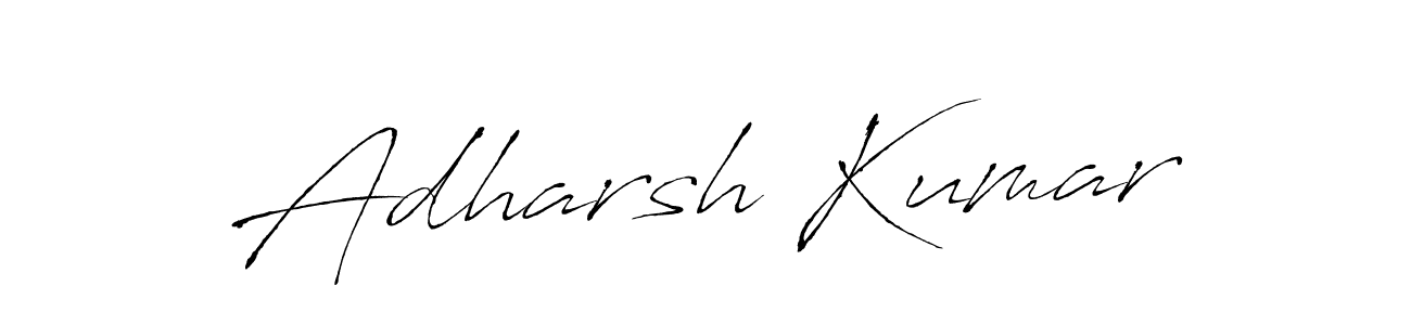 How to make Adharsh Kumar signature? Antro_Vectra is a professional autograph style. Create handwritten signature for Adharsh Kumar name. Adharsh Kumar signature style 6 images and pictures png