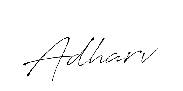 Similarly Antro_Vectra is the best handwritten signature design. Signature creator online .You can use it as an online autograph creator for name Adharv. Adharv signature style 6 images and pictures png