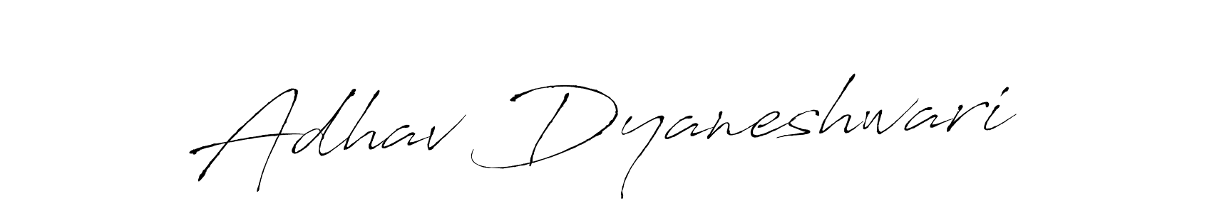 The best way (Antro_Vectra) to make a short signature is to pick only two or three words in your name. The name Adhav Dyaneshwari include a total of six letters. For converting this name. Adhav Dyaneshwari signature style 6 images and pictures png