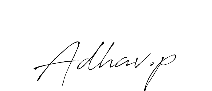 It looks lik you need a new signature style for name Adhav.p. Design unique handwritten (Antro_Vectra) signature with our free signature maker in just a few clicks. Adhav.p signature style 6 images and pictures png