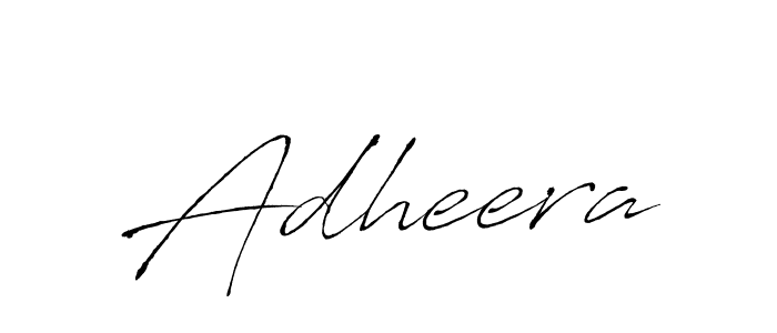 How to make Adheera signature? Antro_Vectra is a professional autograph style. Create handwritten signature for Adheera name. Adheera signature style 6 images and pictures png