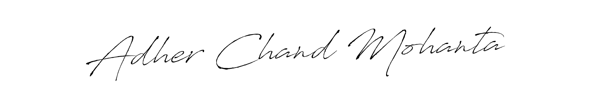 Also You can easily find your signature by using the search form. We will create Adher Chand Mohanta name handwritten signature images for you free of cost using Antro_Vectra sign style. Adher Chand Mohanta signature style 6 images and pictures png