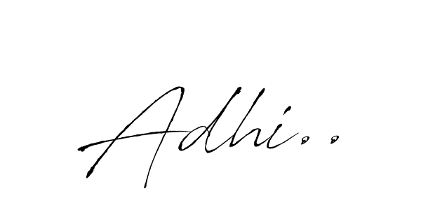 Use a signature maker to create a handwritten signature online. With this signature software, you can design (Antro_Vectra) your own signature for name Adhi... Adhi.. signature style 6 images and pictures png